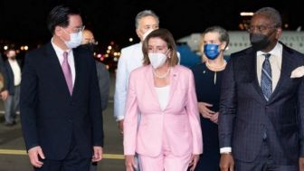 Nancy Pelosi Akhirnya Tiba Di Taiwan, China Berang