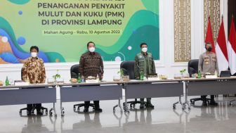 Satgas PMK BNPB Dorong Lampung Jadi Provinsi ke-7 yang Nihil Kasus PMK