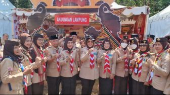 Wagub Lampung Hadiri Pembukaan Jambore Nasional ke-XI Tahun 2022