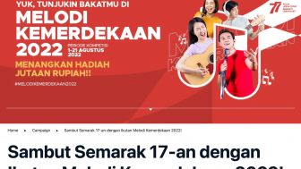 Kemenparekraf Gelar Lomba Melodi Kemerdekaan 1-21 Agustus 2022