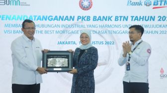 Menaker Apresiasi PKB PT Bank BTN sebagai Wujud Kesamaan Pandang Manajemen dan SP