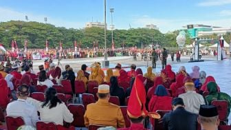 Ribuan Peserta Ikuti Karnaval Merdeka Toleransi dan Deklarasi Karebosi di Makasar