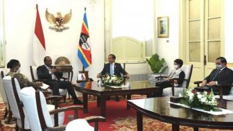 Bertemu Raja Eswatini, Presiden Jokowi Bahas Peningkatan Kerja Sama Ekonomi