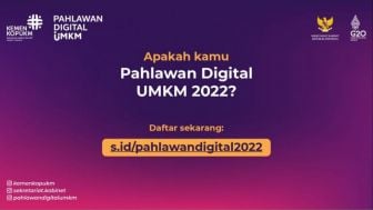 Dorong UMKM Naik Kelas, Pendaftaran Pahlawan Digital UMKM 2022 Kembali Dibuka