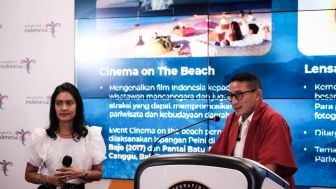 Promosikan Destinasi Wisata dan UMKM, Kemenparekraf Gagas Kerjasama Cinema on The Beach