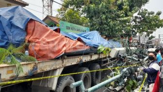 Laka Maut Bekasi Tewaskan 10 Orang 7 Diantaranya Anak SD, Polisi: Bukan Ratusan