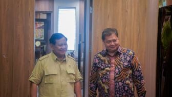 Airlangga Hartarto Bertemu Prabowo Bahas Formulasi Kebijakan Peningkatan Ketahanan Bangsa