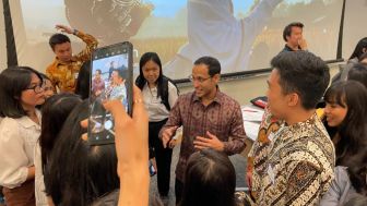 Nadiem Berbagi Pengalaman dengan Mahasiswa Indonesia di Boston