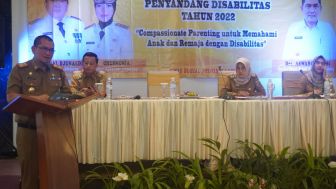 Dinsos Lampung Beri Keterampilan Orang Tua Pengasuhan Anak Penyandang Disabilitas