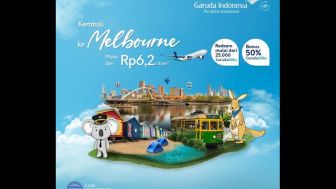 November, Garuda Indonesia Kembali Operasikan Jakarta - Melbourne