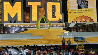 Buka MTQ Nasional, Wapres Harapkan Jadi Ajang Peningkatan Silaturahmi dan Kesadaran Beragama