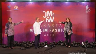 Luncurkan Logo Jakarta Muslim Fashion Week,Mendag Dukung Indonesia Jadi  Pusat Industri Busana Muslim