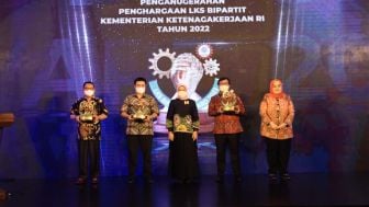 Lewat LKS Bipartit Awards, Kemnaker Dorong  Hubungan Industrial yang Harmonis