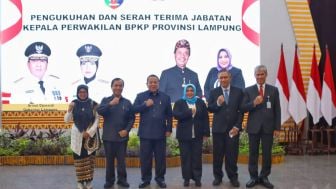 Gubernur Arinal Djunaidi Kukuhkan Kepala Perwakilan BPKP Provinsi Lampung