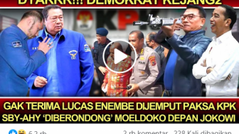 CEK FAKTA: SBY dan AHY Tak Terima Lukas Enembe Ditangkap KPK, Benarkah?