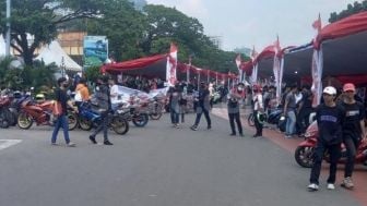 Bejibun Peserta Street Race Polda Metro Jaya di Kemayoran Jakarta, Tujuannya Buat Menyalurkan Hobi Generasi Muda