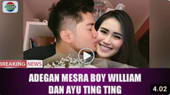 CEK FAKTA: Beredar Video Syur Ayu Ting Ting dan Boy William, Benarkah?