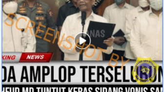 CEK FAKTA: Mahfud MD Bongkar Kasus Suap Sidang Ferdy Sambo, Benarkah?