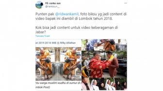 Blunder Ridwan Kamil Pamer Tingginya Toleransi Beragama di Jabar, Ternyata Foto Cuma Pemanis?