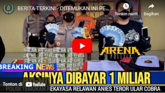 CEK FAKTA: Terungkap! Teror Ular Kobra Cuma Rekayasa Relawan Anies dengan Bayaran Rp1 Miliar, Benarkah?
