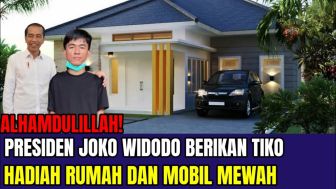 CEK FAKTA: Tiko Dapat Hadiah Rumah dan Mobil Mewah dari Jokowi, Benarkah?