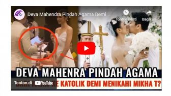 CEK FAKTA: Terkuak! Deva Mahenra Rela Pindah Agama Katolik demi Nikahi Mikha Tambayong, Benarkah?