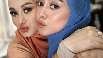 Lesti Kejora Foto Bareng Dinda Hauw, Tangannya Bikin Salfok dan Dinyinyirin Netizen