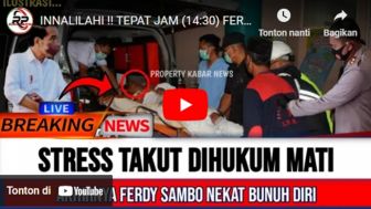 CEK FAKTA: Benarkah Ferdy Sambo Nekat Bunuh Diri Akibat Stres Takut Dihukum Mati?