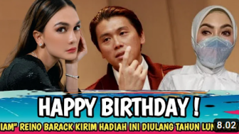 CEK FAKTA: Luna Maya Ulang Tahun, Reino Barack Diam-Diam Kirim Kado untuk sang Mantan, Benarkah?