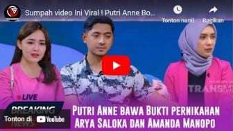 CEK FAKTA: Pernikahan Siri Arya Saloka dan Amanda Manopo Akhirnya Dibongkar Putri Anne, Benarkah?