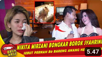 CEK FAKTA: Nikita Mirzani Bongkar Borok Syahrini, Sebut Pernah BO Bareng Anang Hermansyah, Benarkah?