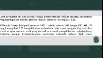 Mario Dandy Satriyo Dikeluarkan dari Kampus, Beredar IPK Nilai Fantastis Diduga Milik Pelaku Penganiaya David Latumahina Ini