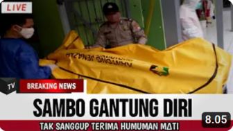 CEK FAKTA: Gempar! Ferdy Sambo Gantung Diri gegara Tak Terima Vonis Hukuman Mati, Benarkah?