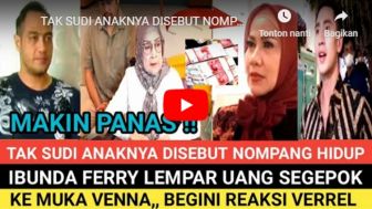 CEK FAKTA: Ibu Ferry Irawan Lempar Segepok Uang ke Muka Venna Melinda demi Bela Anak, Benarkah?