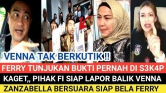 CEK FAKTA: Ferry Irawan Laporkan Balik Venna Melinda sambil Bawa Bukti Disekap dan KDRT, Benarkah?