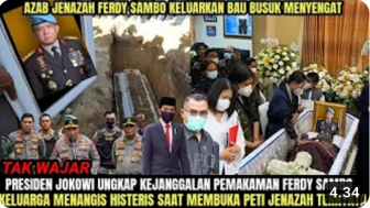 CEK FAKTA: Pemakaman Ferdy Sambo Penuh Kejanggalan, Jenazah Keluarkan Bau Busuk, Benarkah?