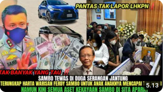 CEK FAKTA: Aset Kekayaan Ferdy Sambo Disita Aparat, Tangis Anak-anaknya Langsung Pecah, Benarkah?