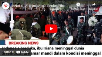 CEK FAKTA: Indonesia Berduka, Benarkah Ibu Iriana Ditemukan Meninggal Dunia di Kamar Mandi?