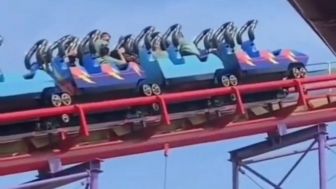 Klarifikasi Ancol soal Viral Wahana Halilintar Dufan Mendadak Berhenti di Atas