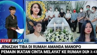 CEK FAKTA: Rest In Love, Detik-Detik Jenazah Datang di Rumah Amanda Manopo, Dipenuhi Pemain Ikatan Cinta