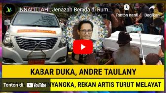 CEK FAKTA: Innalillahi, Jenazah Tiba di Rumah Duka Andre Taulany, Rekan-rekan Artis Melayat