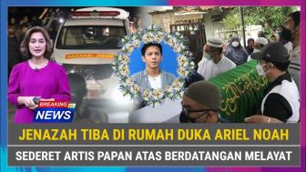 CEK FAKTA: Jenazah Ariel Noah Tiba di Rumah Duka, Sederet Artis Papan Atas Mulai Datang Melayat