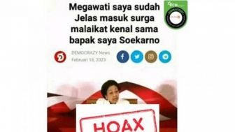 CEK FAKTA: Geger Megawati Sesumbar Bakal Masuk Surga Sebab Malaikat Kenal Soekarno, Benarkah?