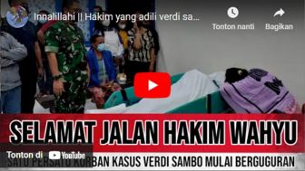 CEK FAKTA: Innalillahi, Hakim Wahyu Iman Santoso Dianiaya sampai Tewas Usai Adili Ferdy Sambo