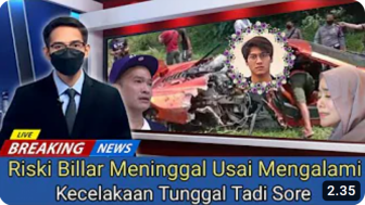 CEK FAKTA: Innalillahi, Rizky Billar Meninggal Dunia Usai Mengalami Kecelakaan Tunggal?