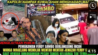 CEK FAKTA: Pemakaman Ferdy Sambo Berlangsung Ricuh, Warga Tolak Jenazah Saat Hendak Dimakamkan, Benarkah?