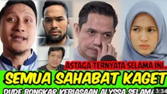 CEK FAKTA: Dude Herlino Umbar Aib Alyssa Soebandono ke Semua Sahabat