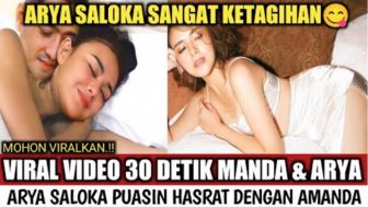 CEK FAKTA: Heboh Video Panas 30 Detik Arya Saloka Puaskan Hasrat Amanda Manopo, Benarkah?