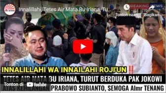 CEK FAKTA: Innalillahi, Jokowi Berduka Kehilangan Prabowo Subianto, Ibu Iriana sampai Ikut Menangis