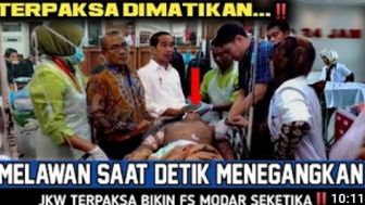 CEK FAKTA: Bukan Tembak, Ferdy Sambo Terpaksa Disuntik Mati, Pak Jokowi Jadi Saksi